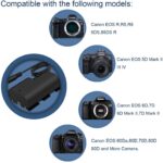 Dummy Battery & AC Power Supply Adapter Kit For Canon LP-E6 - Image 5