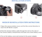 Dummy Battery & AC Power Supply Adapter Kit For Nikon EN-EL15 - Image 4