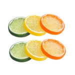 Fake Citrus Slices for Commercial Photography  Set 6 Piece