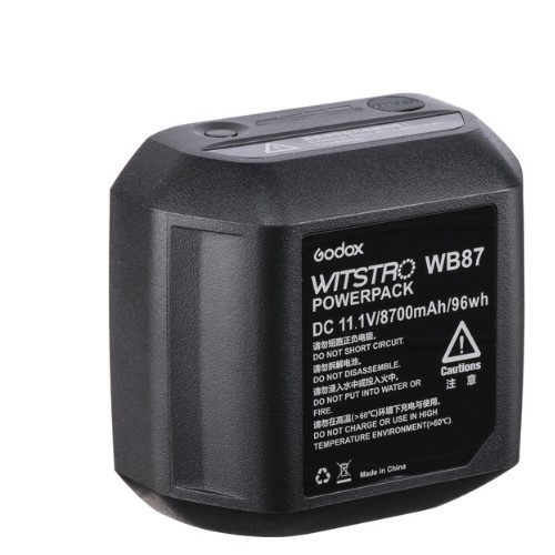 Godox Battery for AD600-Series Flash Heads (3) Godox WB87 Battery for AD600-Series Flash Heads - Image 1