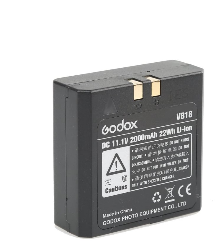 Godox VB18 Li-ion Battery for Godox V850 V850II V860 V860II (4) Godox VB18 Li-ion Battery for Godox V850 V850II V860 V860II - Image 1