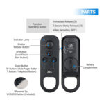 JJC Wireless Bluetooth Remote Control Replace Canon RMT-E1 - Image 3