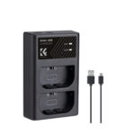 K&F CONCEPT LP-E6NH Quick Dual Battery Charger - Image 2