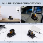 K&F CONCEPT LP-E6NH Quick Dual Battery Charger - Image 4