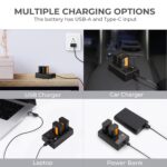 K&F CONCEPT NP-FW50 Quick Dual Battery Charger - Image 3