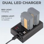 K&F CONCEPT NP-FZ100 Quick Dual Battery Charger - Image 4