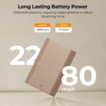 K&F Concept NP-FZ100 2280mAh Battery with USB Type C Fast Charging Port for Sony - Image 5