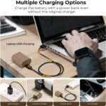 K&F Concept NP-FZ100 2280mAh Battery with USB Type C Fast Charging Port for Sony - Image 4