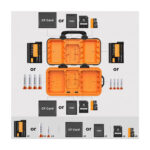 K&F Consept Memory Cards & Battery Waterproof Case - Image 3