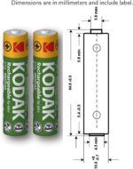 KODAK AAA Rechargeable Batteries - Image 3