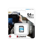Kingston 64GB Canvas Go! Plus UHS-I SDXC Memory Card (170 MBs) - Image 3