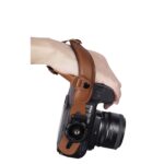 LENSGO LYNCA VDS6 Brown Camera Hand Belt with Metal Plate