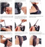 LYNCA E6 Camera Leather Wrist Hand Strap - Image 6