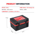 LensGo D750B Battery and SD Card Hard Case - Image 4