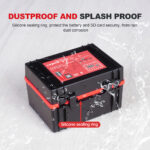 LensGo D750B Battery and SD Card Hard Case - Image 9