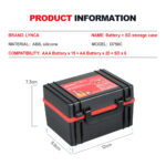 LensGo D750C Battery and SD Card Hard Case - Image 4