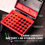 LensGo D750C Battery and SD Card Hard Case - Image 5