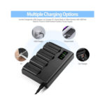 NK 4 Channel NP-F Battery Charger with Intelligent LED Display for NP-F Series Battery - Image 6