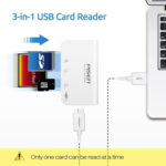 PISEN USB 3.0 (3-in-1) Card Reader - Image 2