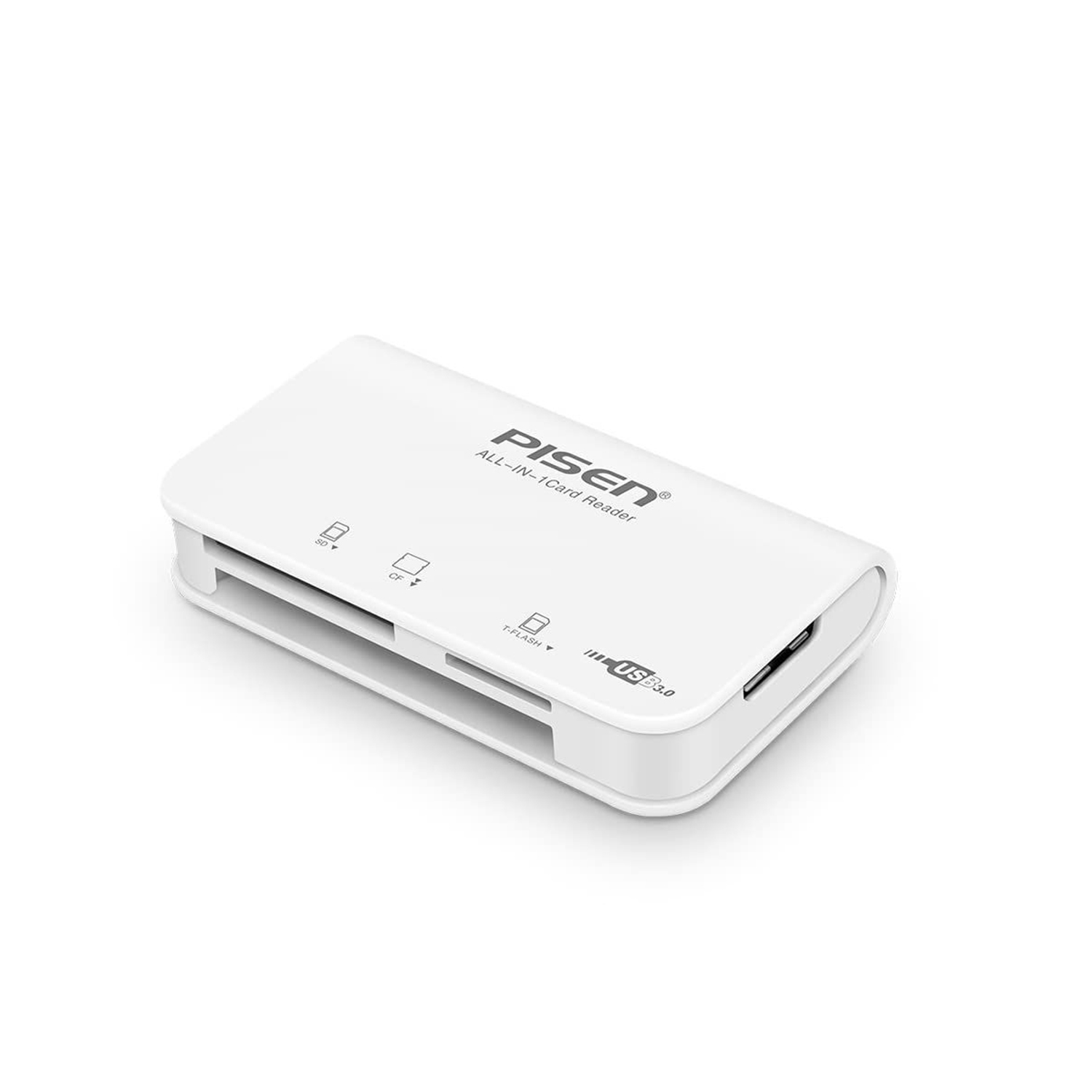 PISEN USB 3.0 (3-in-1) Card Reader (86) PISEN USB 3.0 (3-in-1) Card Reader - Image 1