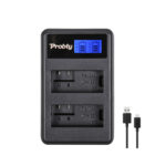 Probty LP-E8 Dual Charger for Canon EOS 550D 600D 650D 700D
