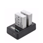 Probty LP-E8 Dual Charger for Canon EOS 550D 600D 650D 700D - Image 4
