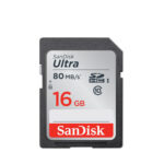 SanDisk 16GB Ultra UHS-I SDHC Memory Card (80MBs)