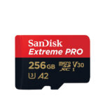 SanDisk 256GB Extreme PRO microSD UHS-I Card with Adapter (200MBs)