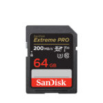 SanDisk 64GB Extreme PRO UHS-I SDXC Memory Card (200MBs)
