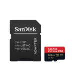 SanDisk 64GB Extreme PRO microSD UHS-I Card with Adapter (200Mbs) - Image 2