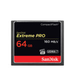 SanDisk 64GB Extreme Pro CompactFlash Memory Card (160MBs)