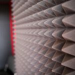 Sound Insulation Acoustic Pyramid Foam Size  50cm x 50cm x 5cm - Image 3