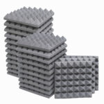 Sound Insulation Acoustic Pyramid Foam Size  50cm x 50cm x 5cm - Image 2