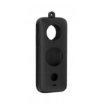 Sunnylife Silicone Camera Cover Case for Insta360 ONE X2-ColorRed or Black - Image 2