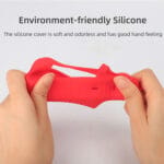 Sunnylife Silicone Camera Cover Case for Insta360 ONE X3 Red or Black - Image 6