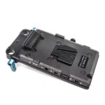V-mount Battery Power Plate D-Tap with 15mm Rod Clamp Cable Kit