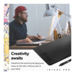 Wacom Intuos Pro Medium Tablet PTH660 - Medium - Black - Image 5