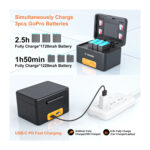 ZGCINE Wireless Battery Charger for GoPro Hero - Image 3