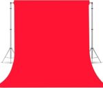 Muslin Backdrop for Photo Video Studio 2x3m + Background Support Stand 2x2m - Image 8