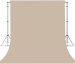 Muslin Backdrop for Photo Video Studio 2x3m + Background Support Stand 2x2m - Image 9