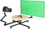 Mcoplus Professional Surround Photography Rotating Stand, 360 - Image 3
