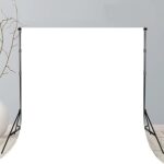 Muslin Backdrop for Photo Video Studio 2x3m + Background Support Stand 2x2m - Image 5