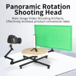 Mcoplus Professional Surround Photography Rotating Stand, 360 - Image 4