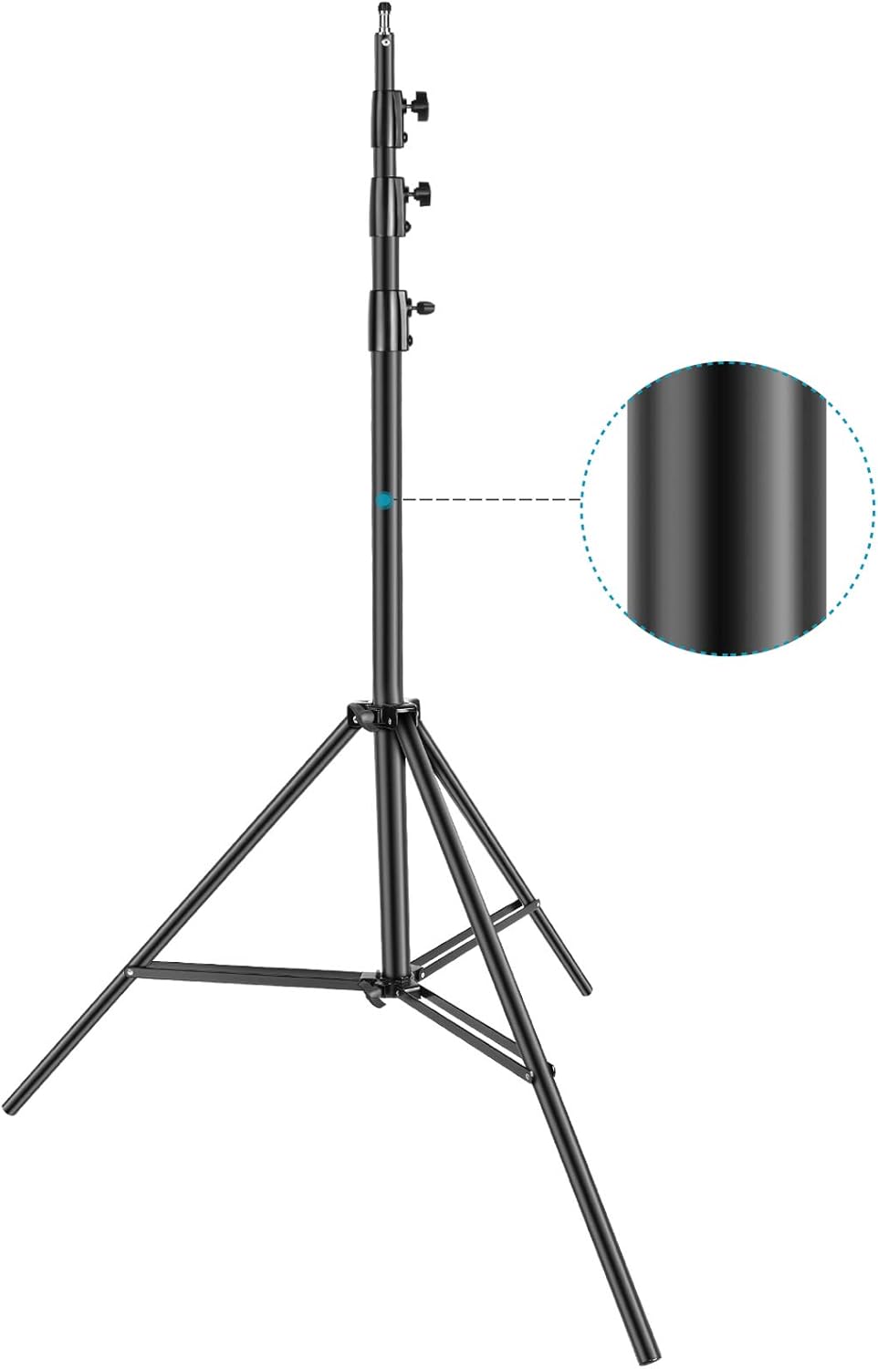 61257NqKy8L._AC_SL1500_ YouCam Heavy-Duty Steel Light Stand 4m - Image 1