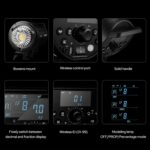 Godox DP600III-V Professional Studio Flash with LED Modeling Lamp - Image 3