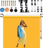 Double Roller Wall Mounting Manual Background Support System - Image 4