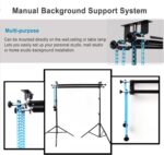 Double Roller Wall Mounting Manual Background Support System - Image 3