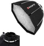 Triopo 65/90/120 Cm Foldable Portable Bowens Mount Octagon Softbox with Grid - Image 2