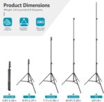 YouCam Heavy-Duty Steel Light Stand 4m - Image 2