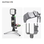 Sunnylife Aluminum Alloy Protective Frame Cage with Cold Shoe Mount For Insta360 X4 - Image 5